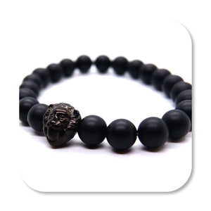 Black Lion Onyx Bracelet