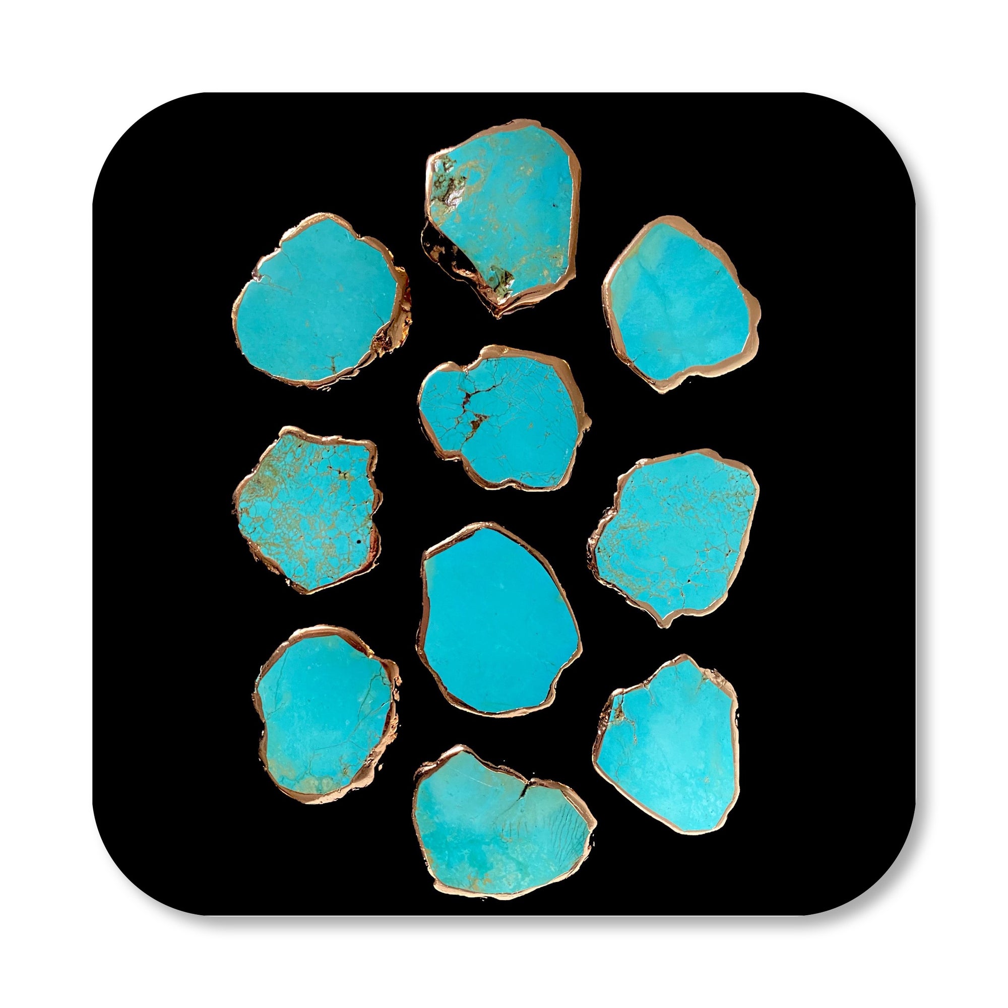 Turquoise Crystal Grip